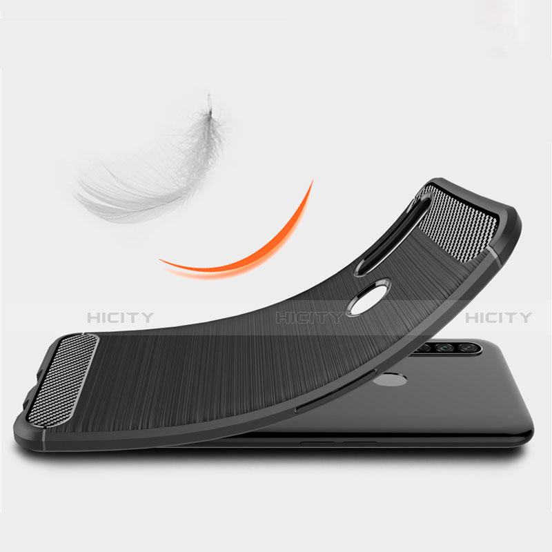 Silikon Hülle Handyhülle Gummi Schutzhülle Flexible Tasche Line für Oppo A8