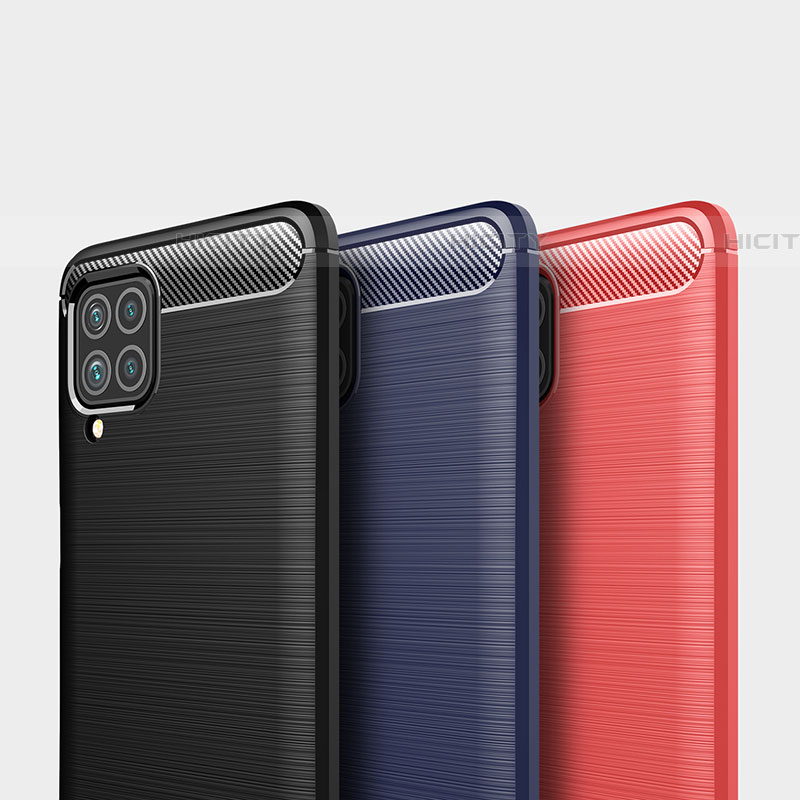 Silikon Hülle Handyhülle Gummi Schutzhülle Flexible Tasche Line für Samsung Galaxy F62 5G