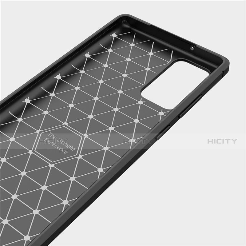 Silikon Hülle Handyhülle Gummi Schutzhülle Flexible Tasche Line für Samsung Galaxy Note 20 5G