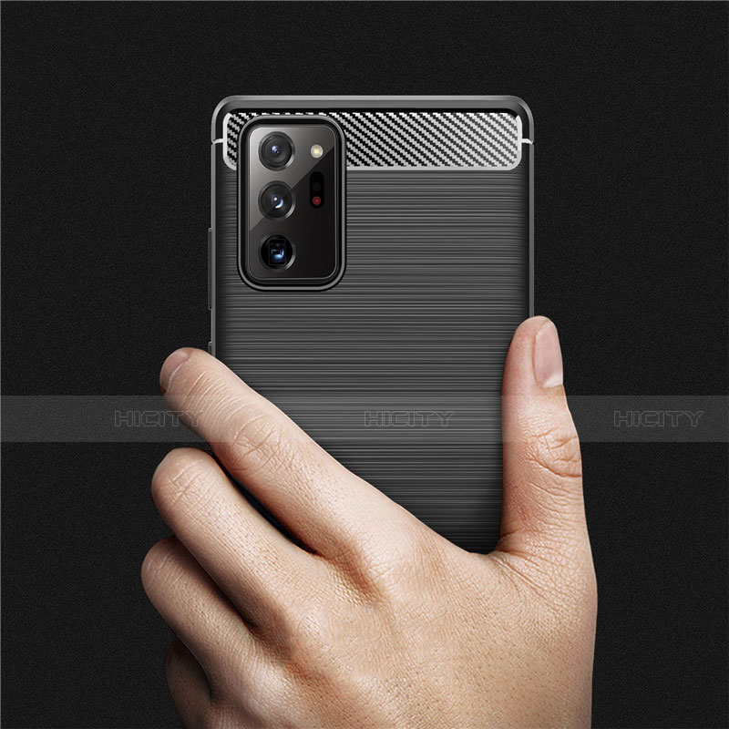Silikon Hülle Handyhülle Gummi Schutzhülle Flexible Tasche Line für Samsung Galaxy Note 20 Ultra 5G