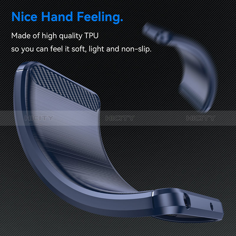 Silikon Hülle Handyhülle Gummi Schutzhülle Flexible Tasche Line für Sony Xperia Ace III
