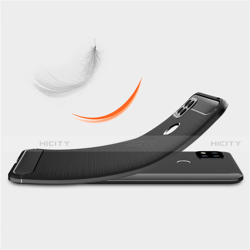 Silikon Hülle Handyhülle Gummi Schutzhülle Flexible Tasche Line für Xiaomi Redmi 9C NFC