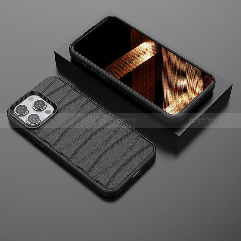 Silikon Hülle Handyhülle Gummi Schutzhülle Flexible Tasche Line KC2 für Apple iPhone 14 Pro Max