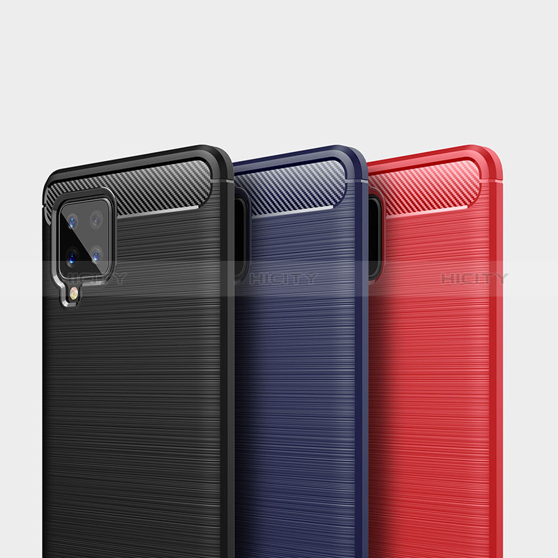 Silikon Hülle Handyhülle Gummi Schutzhülle Flexible Tasche Line WL1 für Samsung Galaxy A42 5G