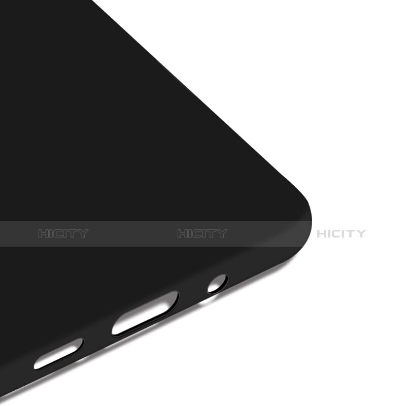 Silikon Hülle Handyhülle Gummi Schutzhülle für Nokia X5 Schwarz groß