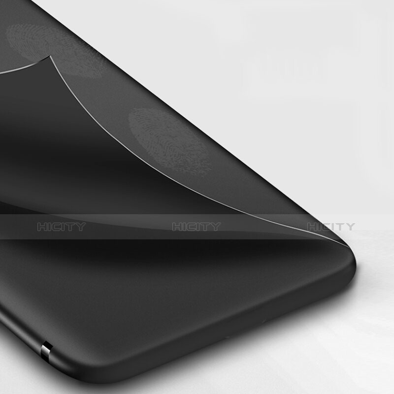 Silikon Hülle Handyhülle Gummi Schutzhülle für Nokia X5 Schwarz groß