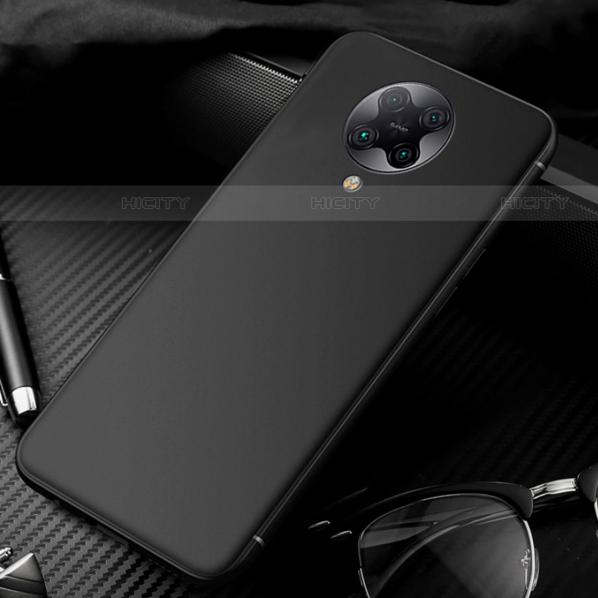 Silikon Hülle Handyhülle Gummi Schutzhülle für Xiaomi Redmi K30 Pro 5G Schwarz Plus