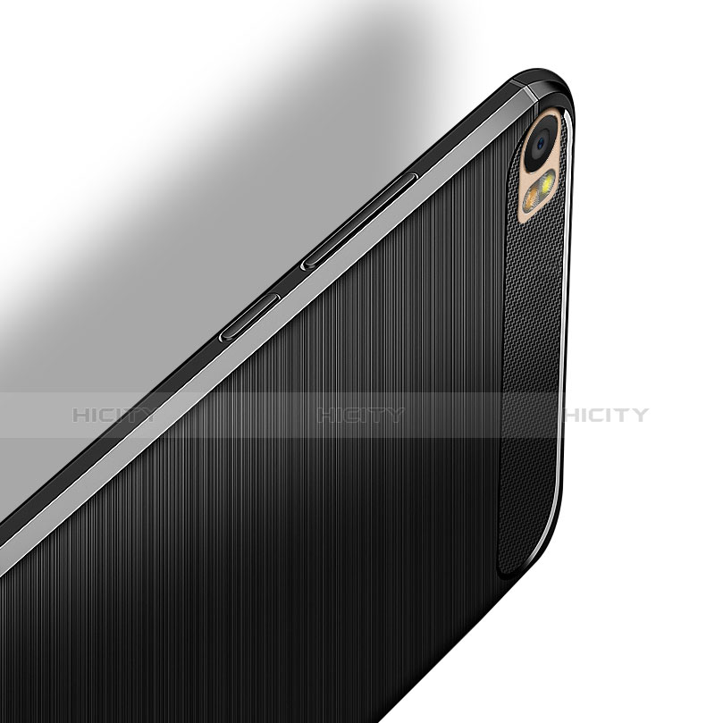 Silikon Hülle Handyhülle Gummi Schutzhülle Köper für Huawei P8 Max Schwarz groß