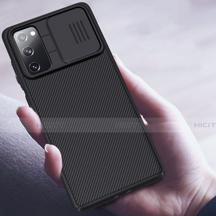 Silikon Hülle Handyhülle Gummi Schutzhülle Köper für Samsung Galaxy S20 Lite 5G Schwarz groß
