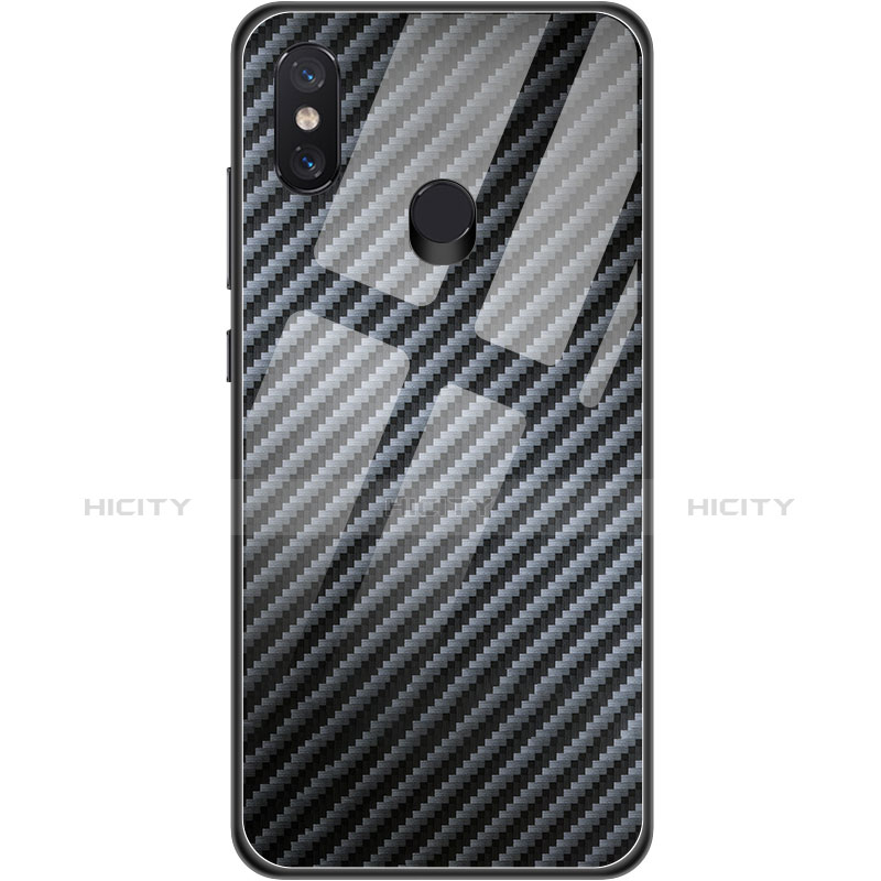 Silikon Hülle Handyhülle Gummi Schutzhülle Köper für Xiaomi Mi 8 Schwarz Plus