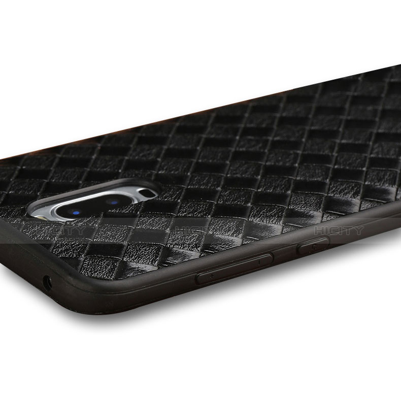 Silikon Hülle Handyhülle Gummi Schutzhülle Leder für Huawei Mate 9 Pro Schwarz