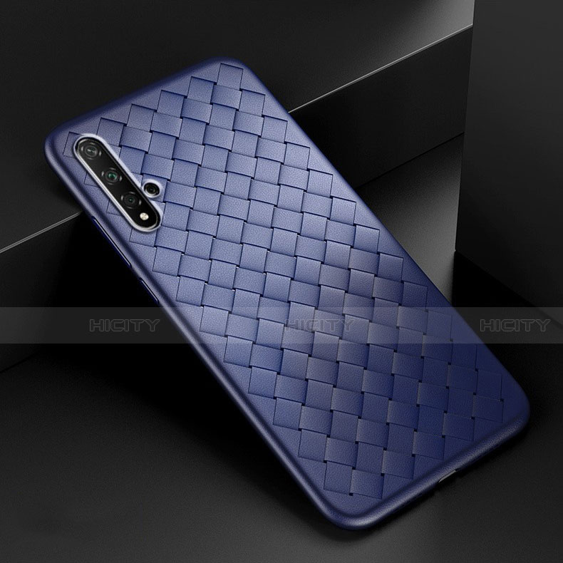 Silikon Hülle Handyhülle Gummi Schutzhülle Leder Tasche für Huawei Honor 20