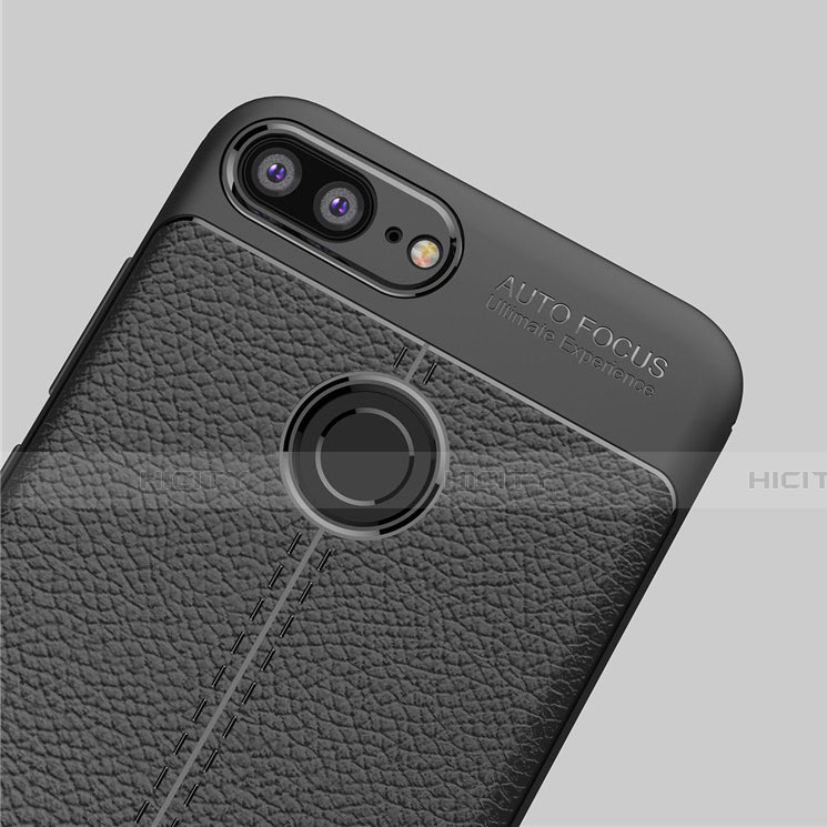 Silikon Hülle Handyhülle Gummi Schutzhülle Leder Tasche für Huawei Honor 9 Lite groß