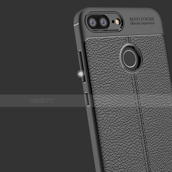 Silikon Hülle Handyhülle Gummi Schutzhülle Leder Tasche für Huawei Honor 9 Lite groß