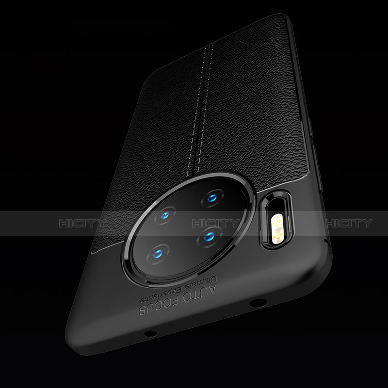 Silikon Hülle Handyhülle Gummi Schutzhülle Leder Tasche für Huawei Mate 30 Pro 5G groß