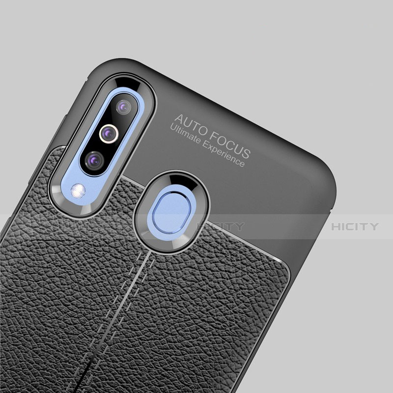 Silikon Hülle Handyhülle Gummi Schutzhülle Leder Tasche für Samsung Galaxy A60