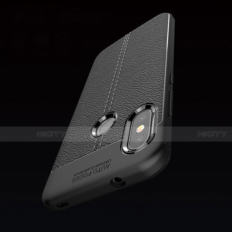 Silikon Hülle Handyhülle Gummi Schutzhülle Leder Tasche für Xiaomi Mi A2 Lite groß