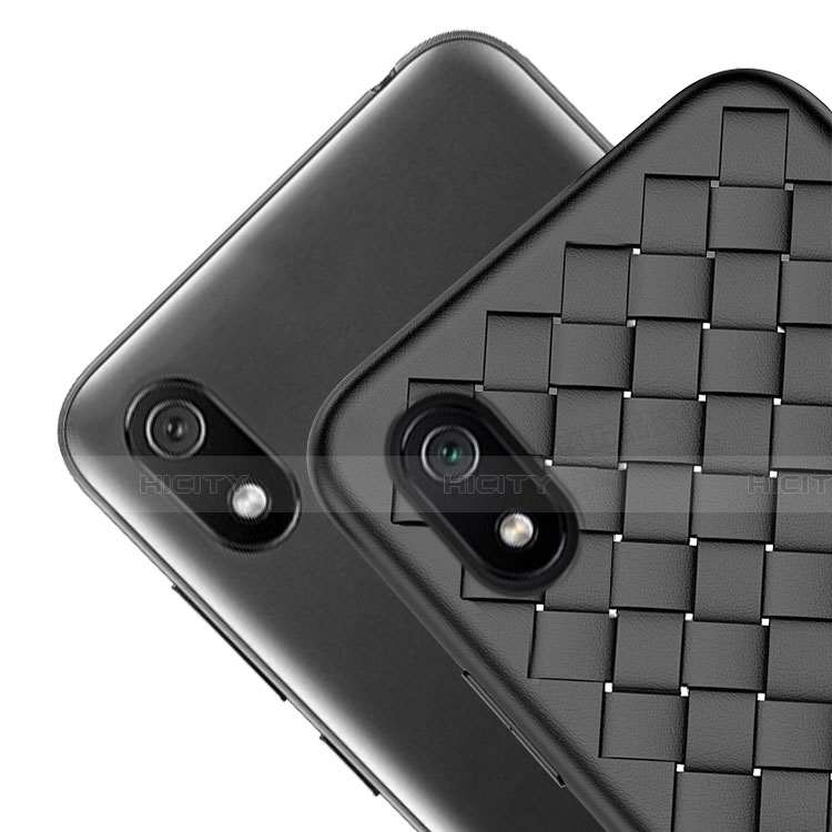 Silikon Hülle Handyhülle Gummi Schutzhülle Leder Tasche für Xiaomi Redmi 7A groß