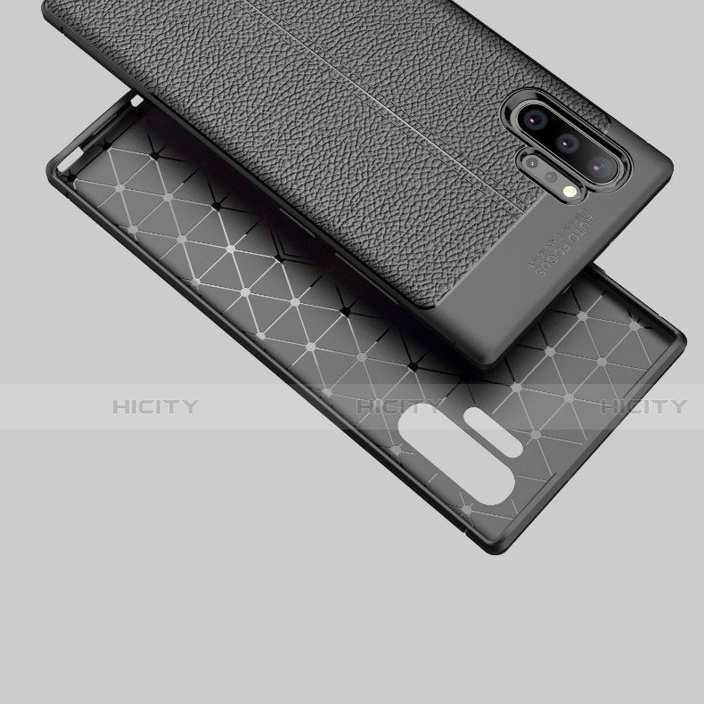 Silikon Hülle Handyhülle Gummi Schutzhülle Leder Tasche G01 für Samsung Galaxy Note 10 Plus 5G groß