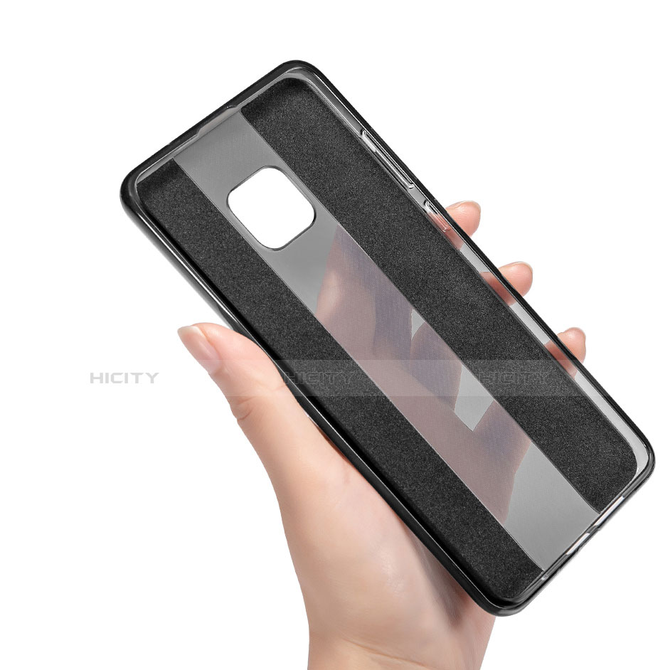 Silikon Hülle Handyhülle Gummi Schutzhülle Leder Tasche H01 für Huawei Mate 20 Pro