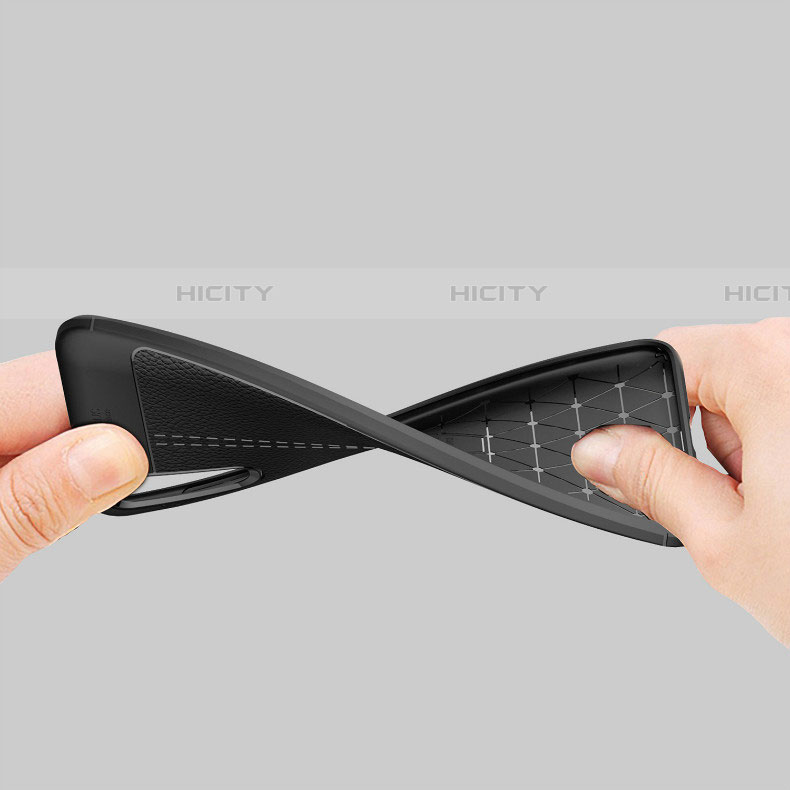 Silikon Hülle Handyhülle Gummi Schutzhülle Leder Tasche H01 für Samsung Galaxy A70