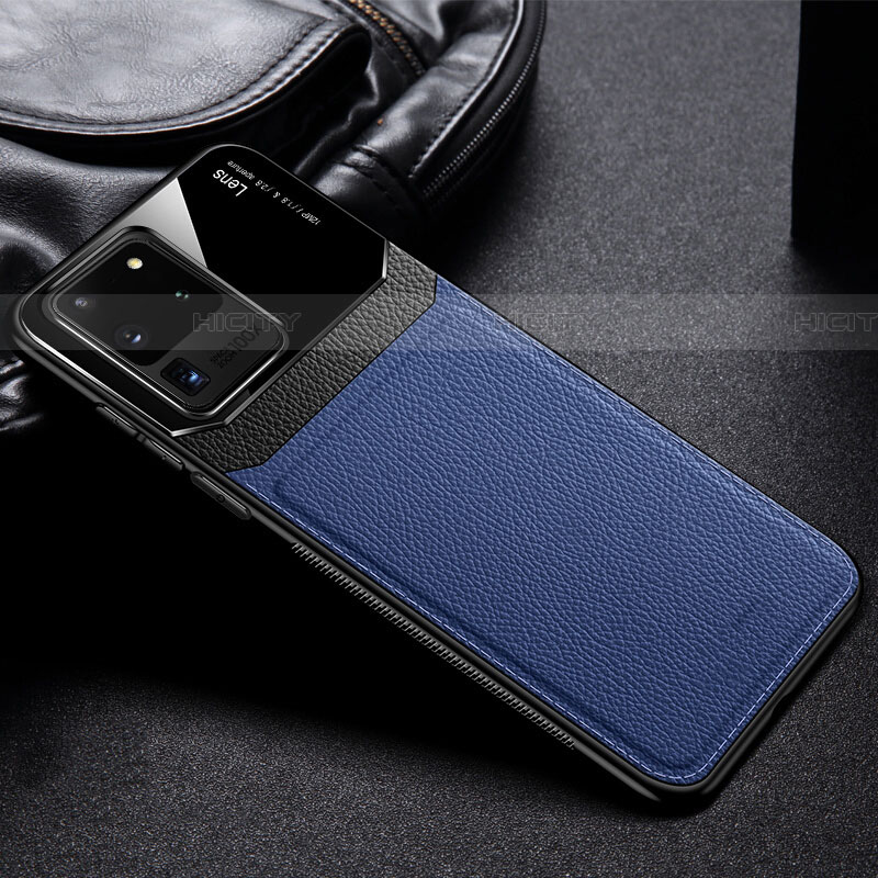 Silikon Hülle Handyhülle Gummi Schutzhülle Leder Tasche H01 für Samsung Galaxy S20 Ultra 5G