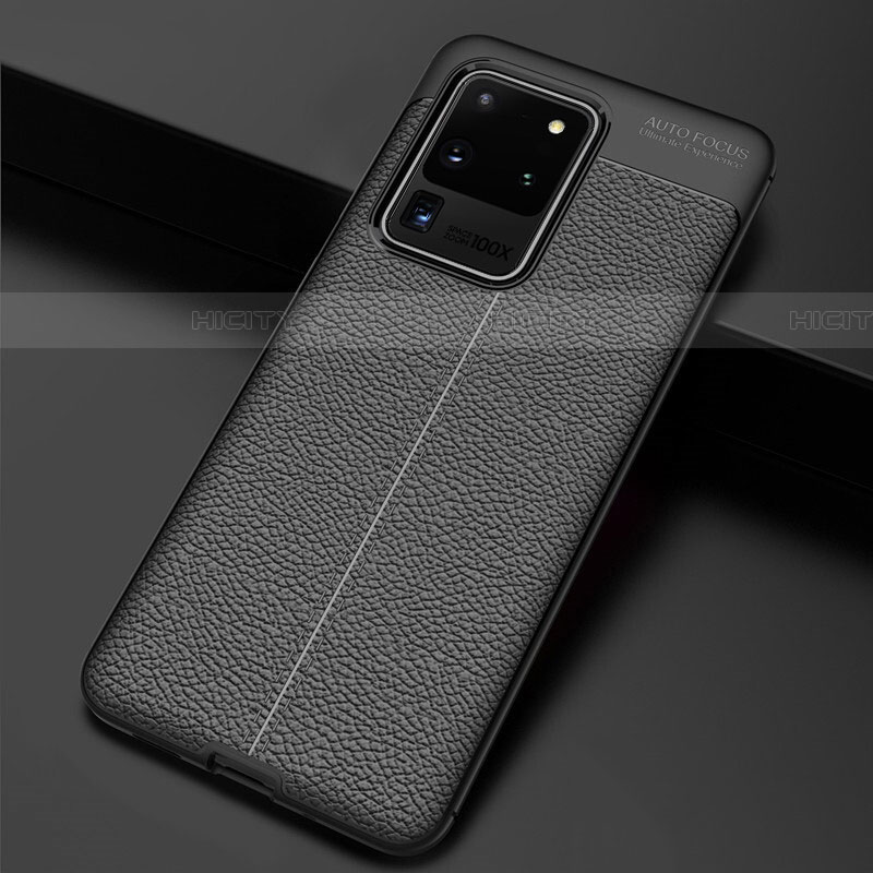 Silikon Hülle Handyhülle Gummi Schutzhülle Leder Tasche H06 für Samsung Galaxy S20 Ultra 5G
