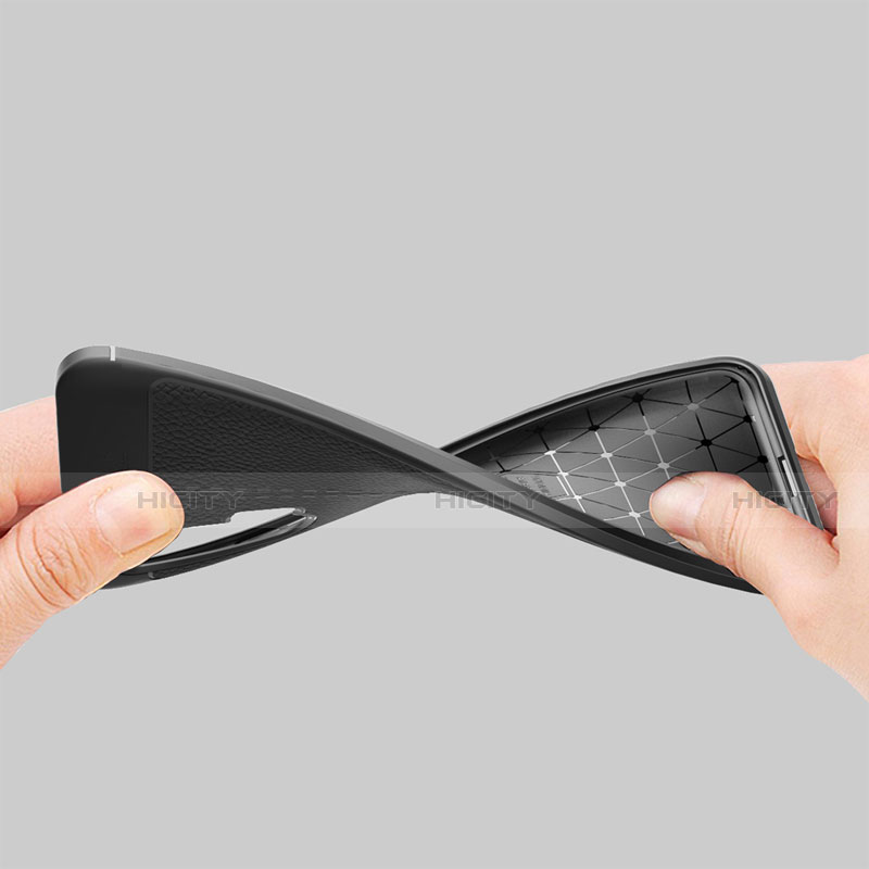 Silikon Hülle Handyhülle Gummi Schutzhülle Leder Tasche S01 für Huawei Nova 6 5G groß