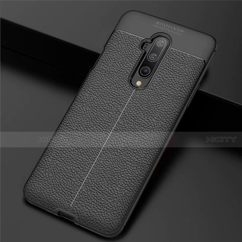 Silikon Hülle Handyhülle Gummi Schutzhülle Leder Tasche S01 für OnePlus 7T Pro 5G groß