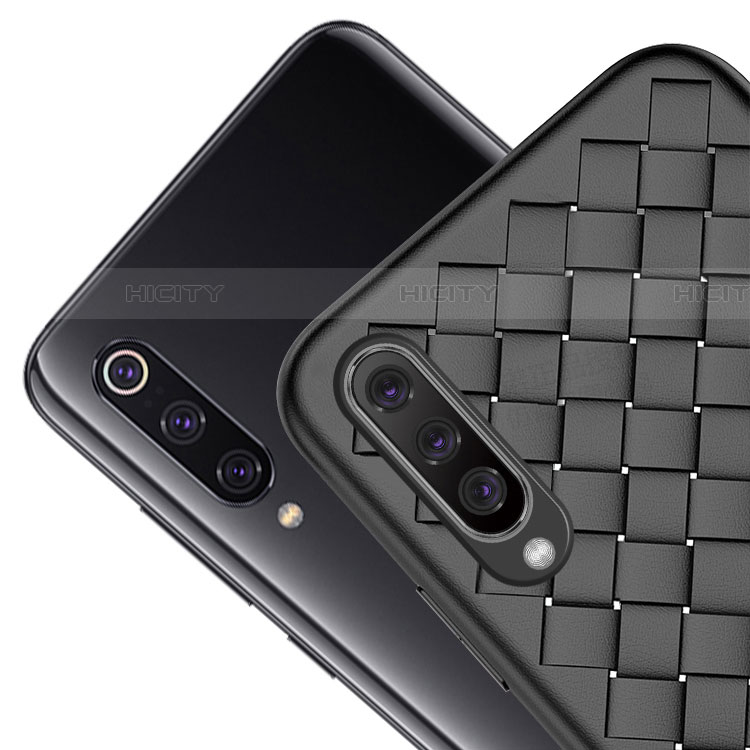 Silikon Hülle Handyhülle Gummi Schutzhülle Leder Tasche S01 für Samsung Galaxy A30S groß