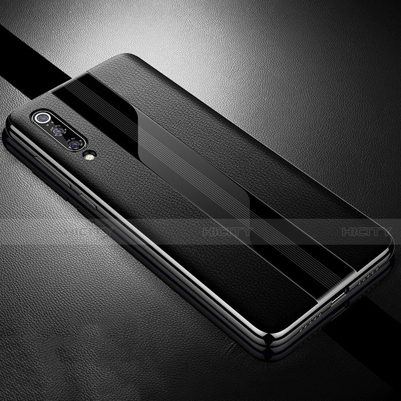 Silikon Hülle Handyhülle Gummi Schutzhülle Leder Tasche S01 für Xiaomi Mi 9 Pro Schwarz Plus