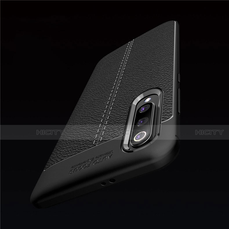 Silikon Hülle Handyhülle Gummi Schutzhülle Leder Tasche S02 für Xiaomi Mi 9 Pro groß