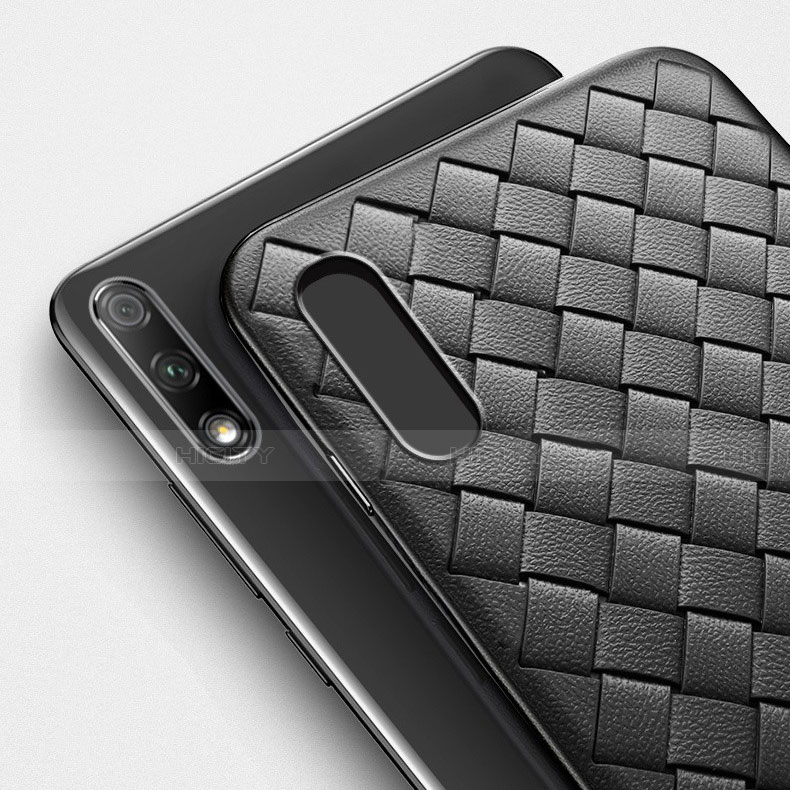 Silikon Hülle Handyhülle Gummi Schutzhülle Leder Tasche S03 für Huawei Honor 9X