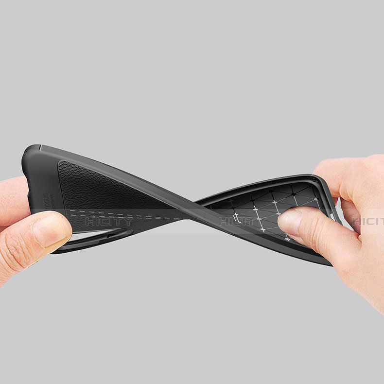 Silikon Hülle Handyhülle Gummi Schutzhülle Leder Tasche S04 für Huawei Honor 9X Pro