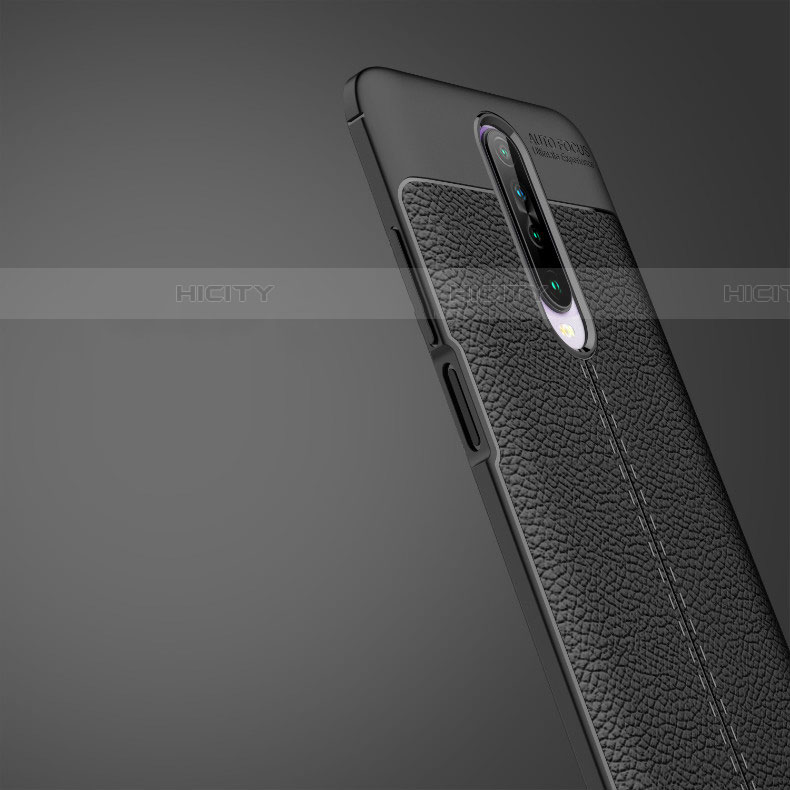 Silikon Hülle Handyhülle Gummi Schutzhülle Leder Tasche S04 für Xiaomi Redmi K30 5G groß