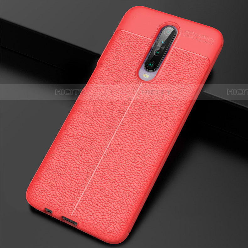 Silikon Hülle Handyhülle Gummi Schutzhülle Leder Tasche S04 für Xiaomi Redmi K30 5G groß