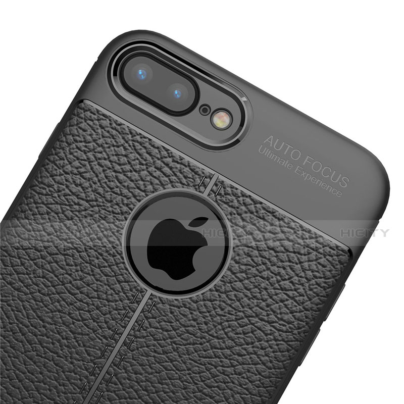 Silikon Hülle Handyhülle Gummi Schutzhülle Leder Tasche S05 für Apple iPhone 7 Plus groß