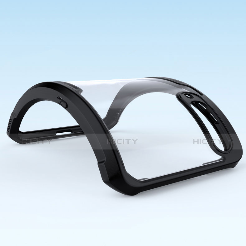 Silikon Hülle Handyhülle Gummi Schutzhülle Spiegel M01 für Xiaomi Mi 9 SE Schwarz