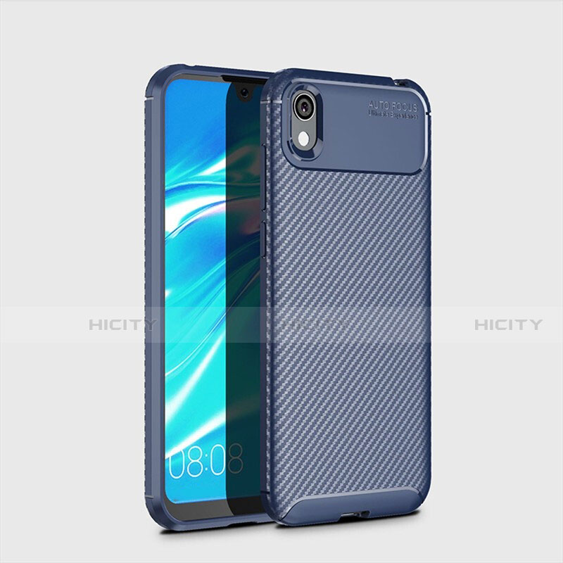 Silikon Hülle Handyhülle Gummi Schutzhülle Tasche Köper für Huawei Enjoy 8S Blau Plus