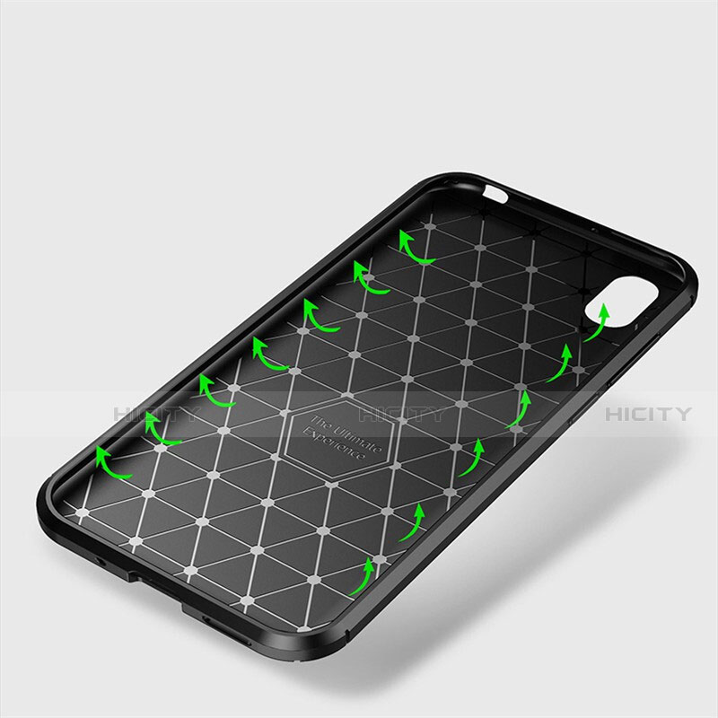 Silikon Hülle Handyhülle Gummi Schutzhülle Tasche Köper für Huawei Y5 (2019) groß