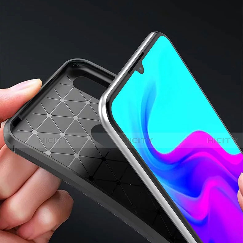 Silikon Hülle Handyhülle Gummi Schutzhülle Tasche Köper für Huawei Y6 Prime (2019) groß
