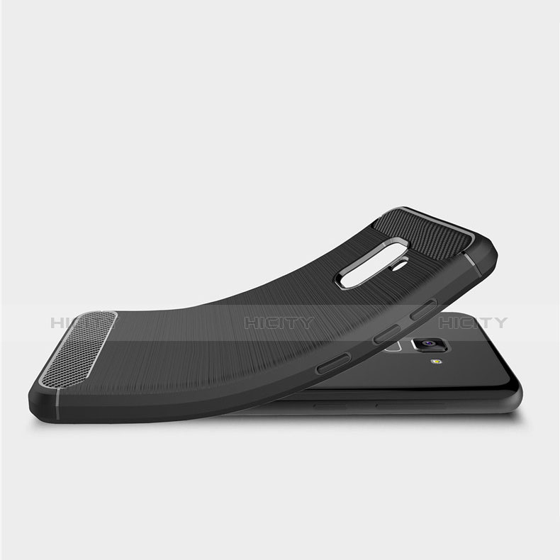 Silikon Hülle Handyhülle Gummi Schutzhülle Tasche Köper für Samsung Galaxy A5 (2018) A530F groß