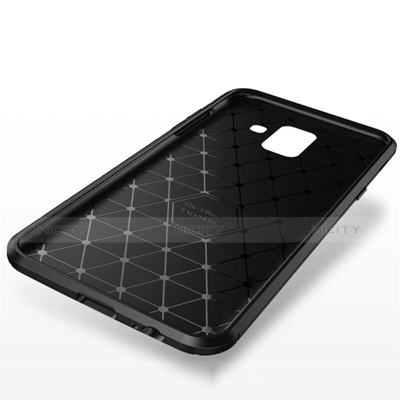 Silikon Hülle Handyhülle Gummi Schutzhülle Tasche Köper für Samsung Galaxy A6 (2018) groß