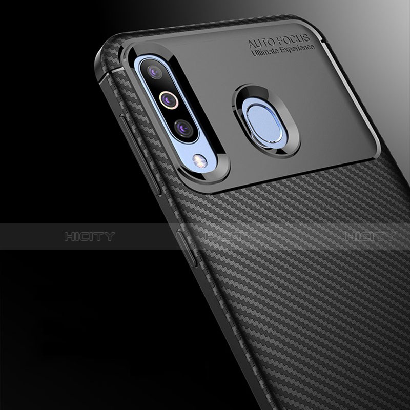 Silikon Hülle Handyhülle Gummi Schutzhülle Tasche Köper für Samsung Galaxy A60 groß
