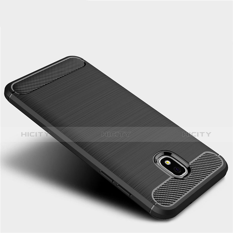 Silikon Hülle Handyhülle Gummi Schutzhülle Tasche Köper für Samsung Galaxy J7 (2018) J737