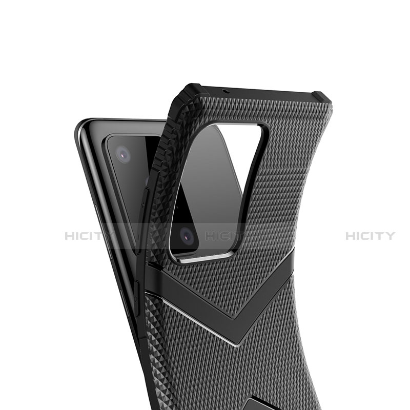 Silikon Hülle Handyhülle Gummi Schutzhülle Tasche Köper für Samsung Galaxy S20 Ultra 5G groß