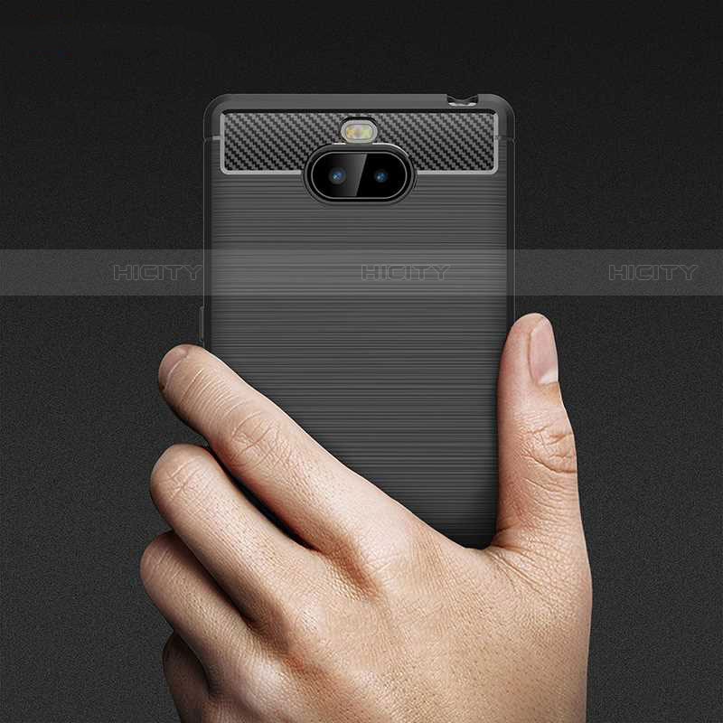 Silikon Hülle Handyhülle Gummi Schutzhülle Tasche Köper für Sony Xperia 10 Plus groß