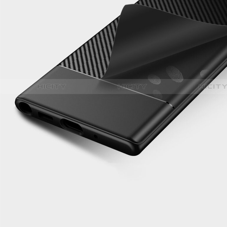 Silikon Hülle Handyhülle Gummi Schutzhülle Tasche Köper S01 für Samsung Galaxy Note 10 Plus groß