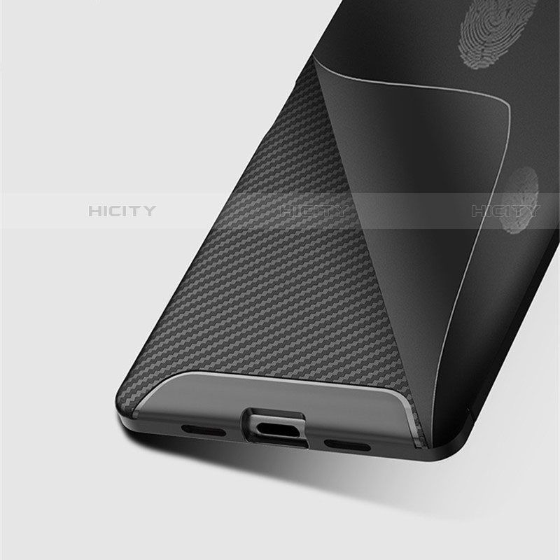 Silikon Hülle Handyhülle Gummi Schutzhülle Tasche Köper S01 für Sony Xperia XA3 Ultra groß