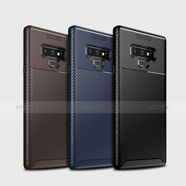 Silikon Hülle Handyhülle Gummi Schutzhülle Tasche Köper T01 für Samsung Galaxy Note 9 groß